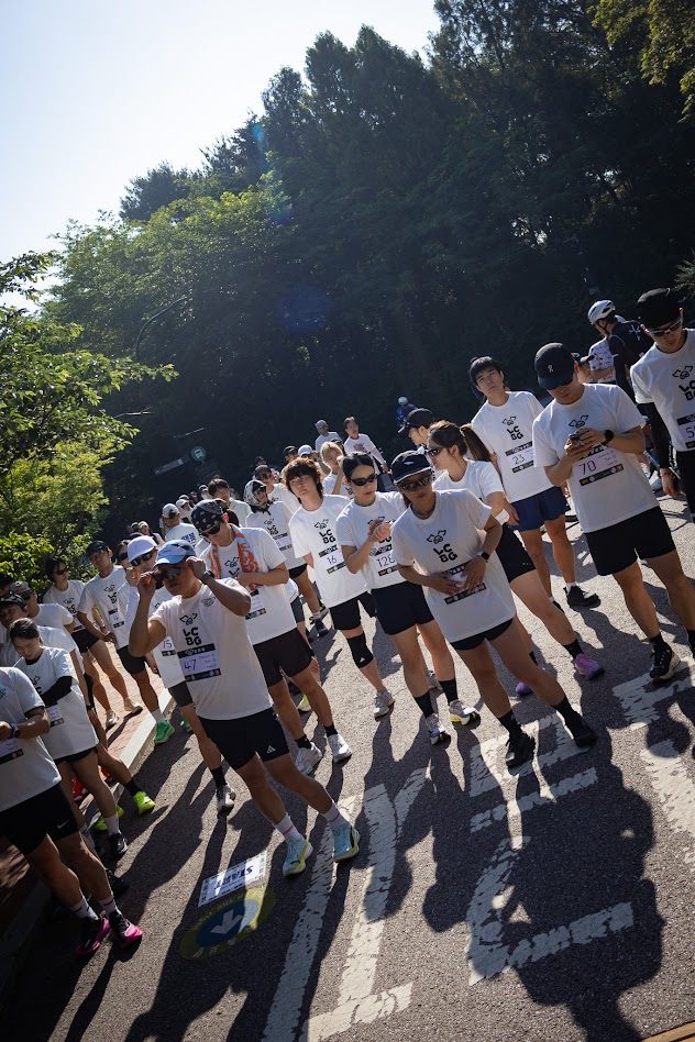 수육런 출발